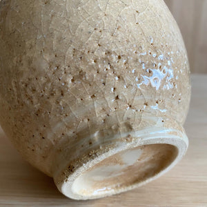 A Crackle Vessel (Sand)