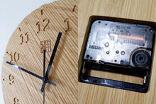 Load image into Gallery viewer, Commitment Carved Clock
