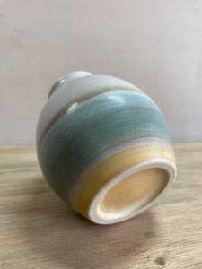 An Egg-Shaped Vase (Rainbow)
